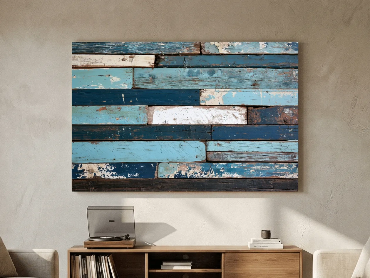 Reclaimed Rustic Driftwood - Textured Ocean Wall Art