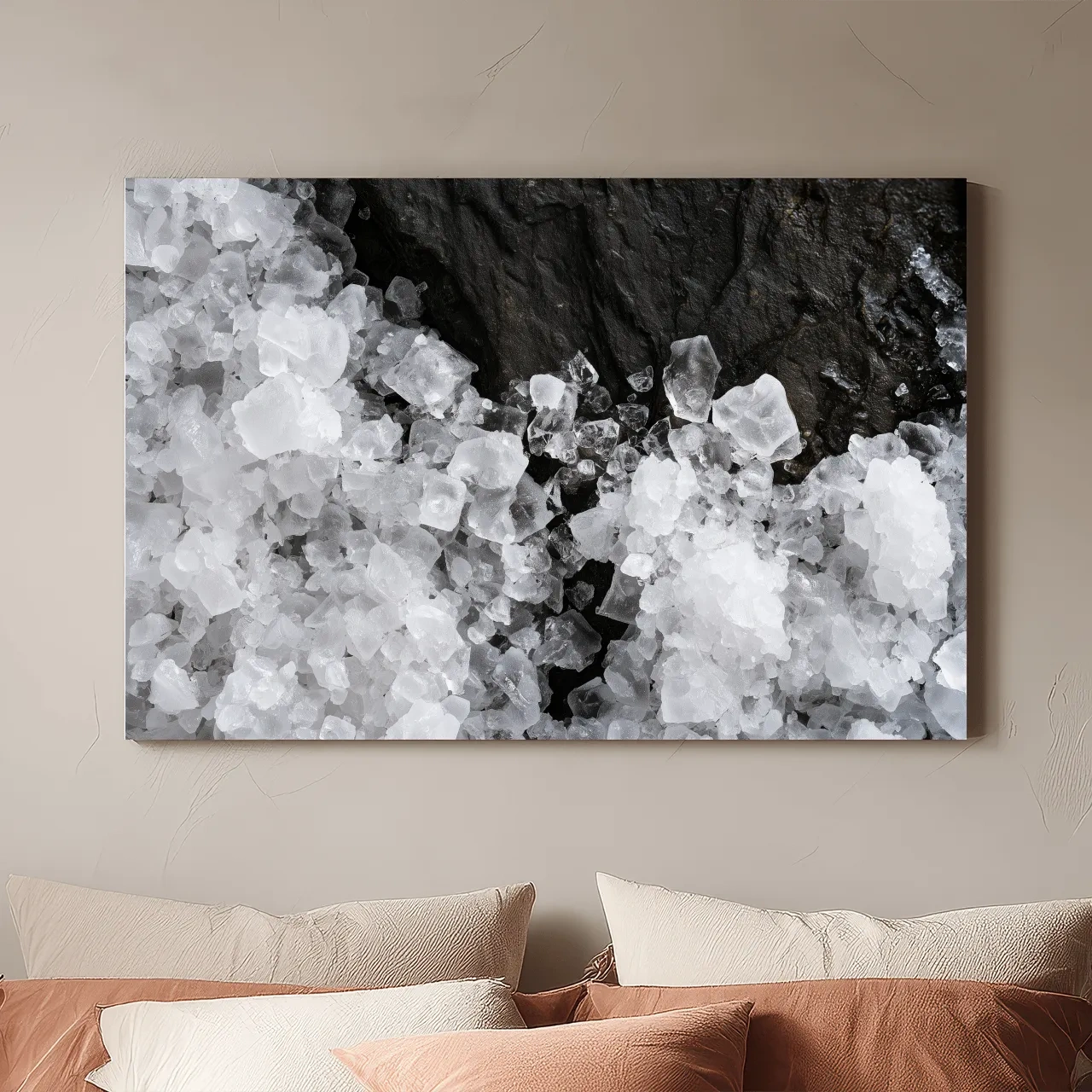 Sea Salt Crystal Macro - Natural Photographic Wall Art