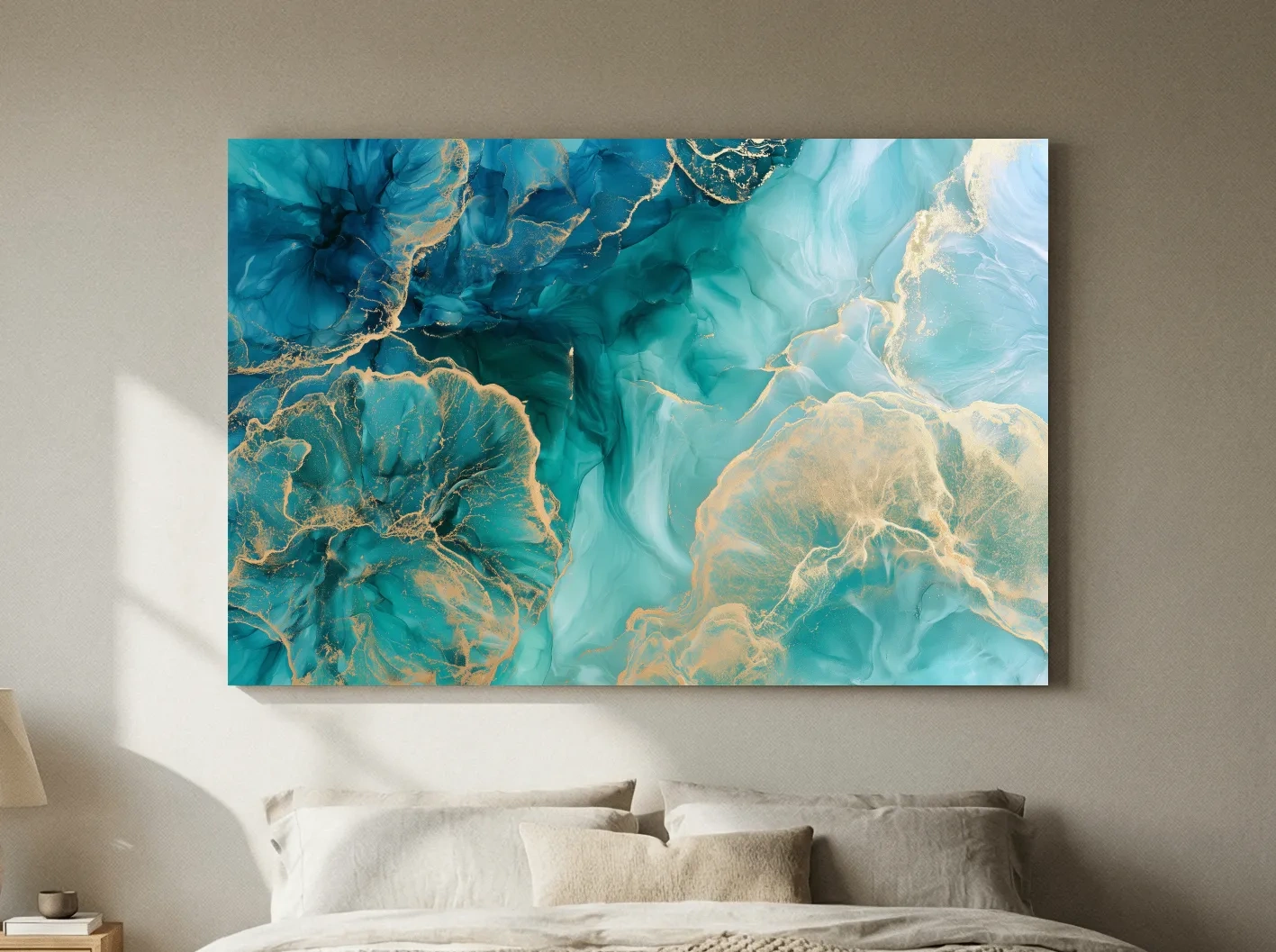 Abstract Alcohol Ink Coral Forms - Ocean Inspired Wall Art