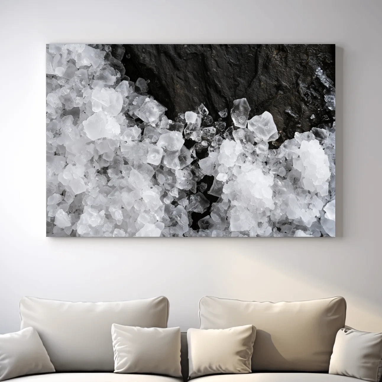 Sea Salt Crystal Macro - Natural Photographic Wall Art