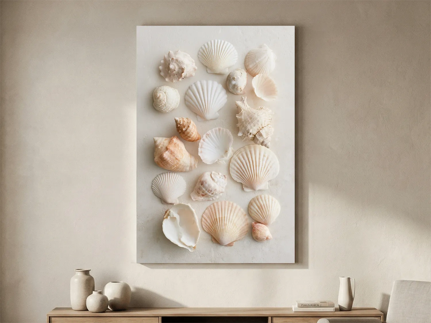 Hamptons Seashell Collection - Minimalist Photographic Coastal Wall Art