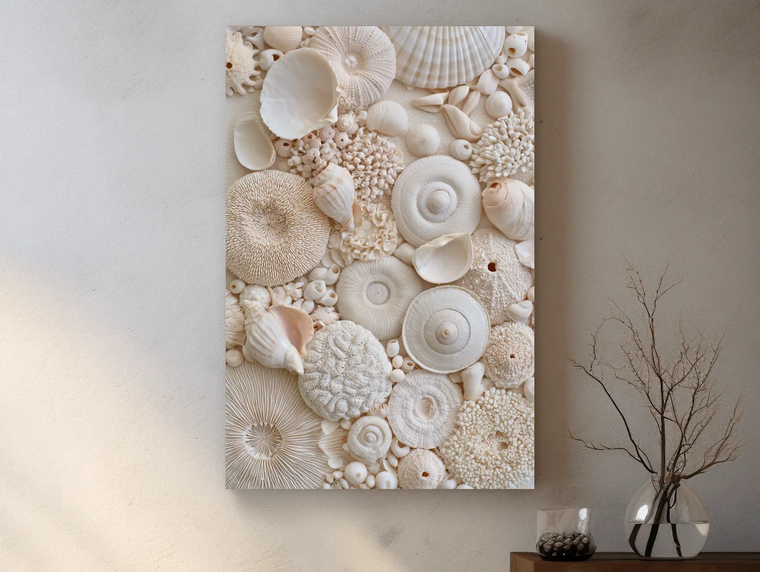Minimalist Seashell Collection - Hamptons Photographic Coastal Wall Art