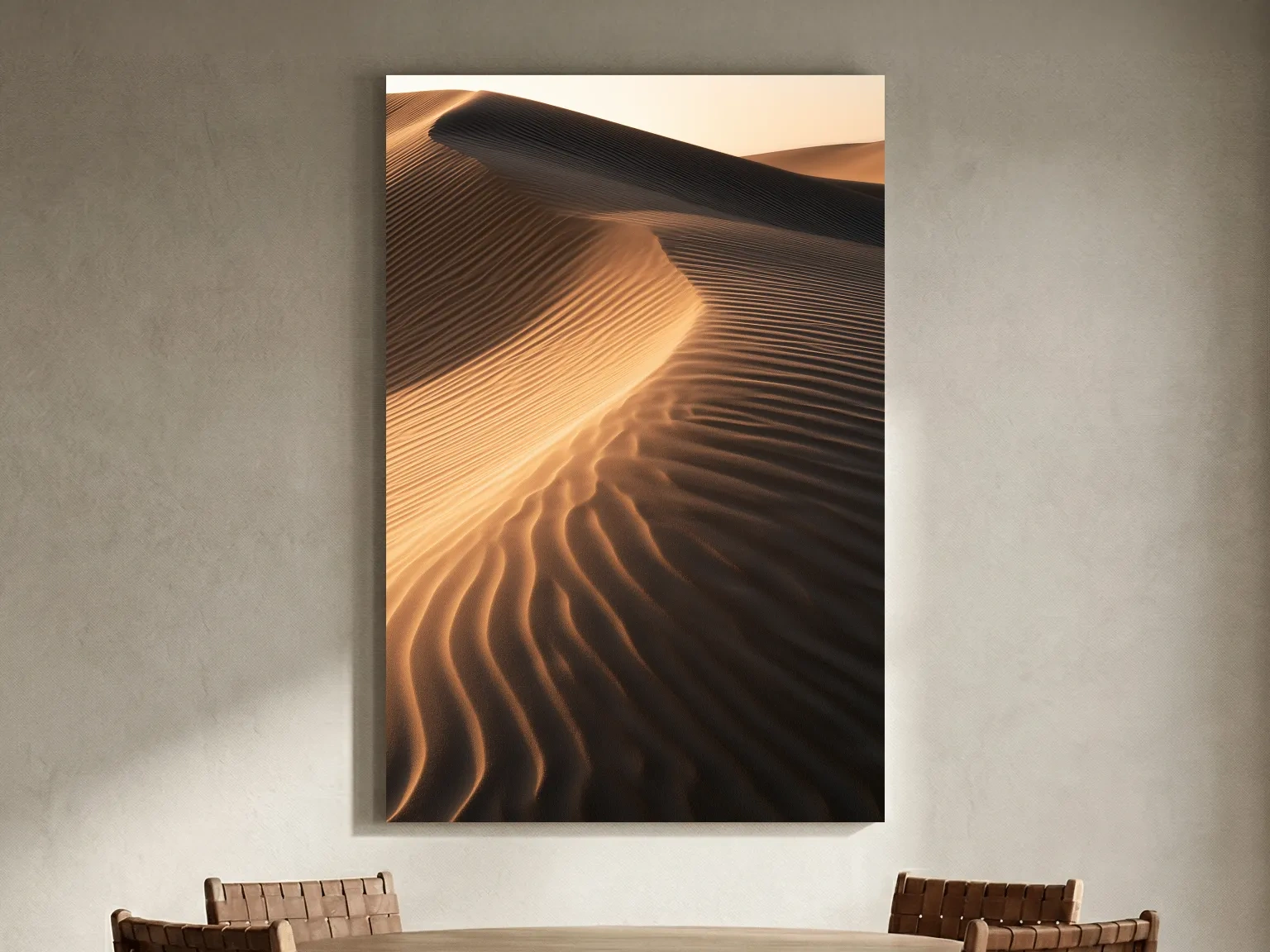 Windblown Sand Dunes - Abstract Photographic Landscape Wall Art