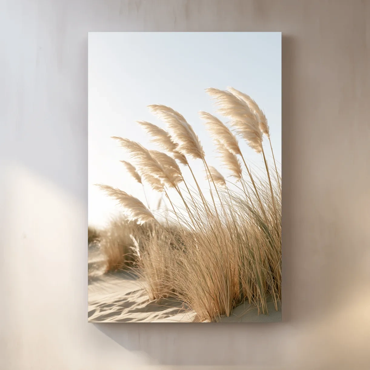 Boho Pampas Grass Dunes - Photographic Botanical Wall Art