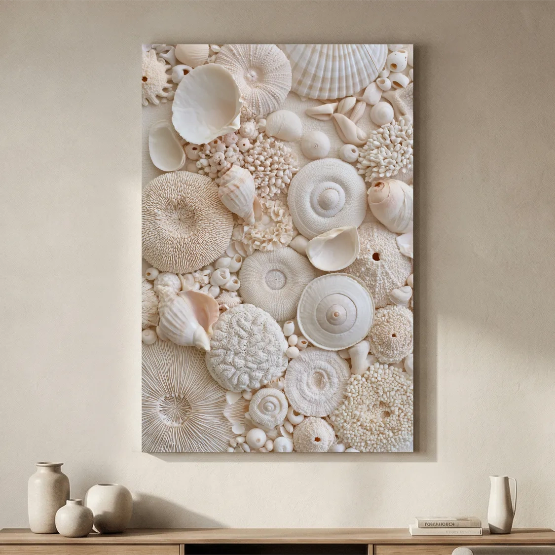 Minimalist Seashell Collection - Hamptons Photographic Coastal Wall Art