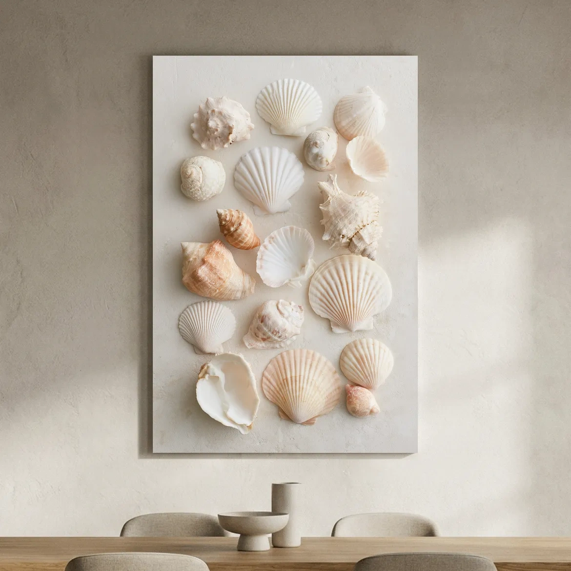 Hamptons Seashell Collection - Minimalist Photographic Coastal Wall Art