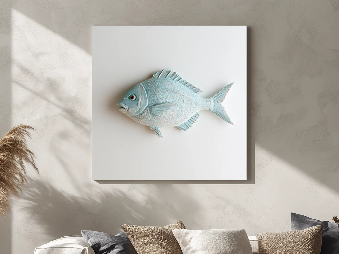 Minimalist Hamptons Coastal Fish - Photographic Marine Life Wall Art