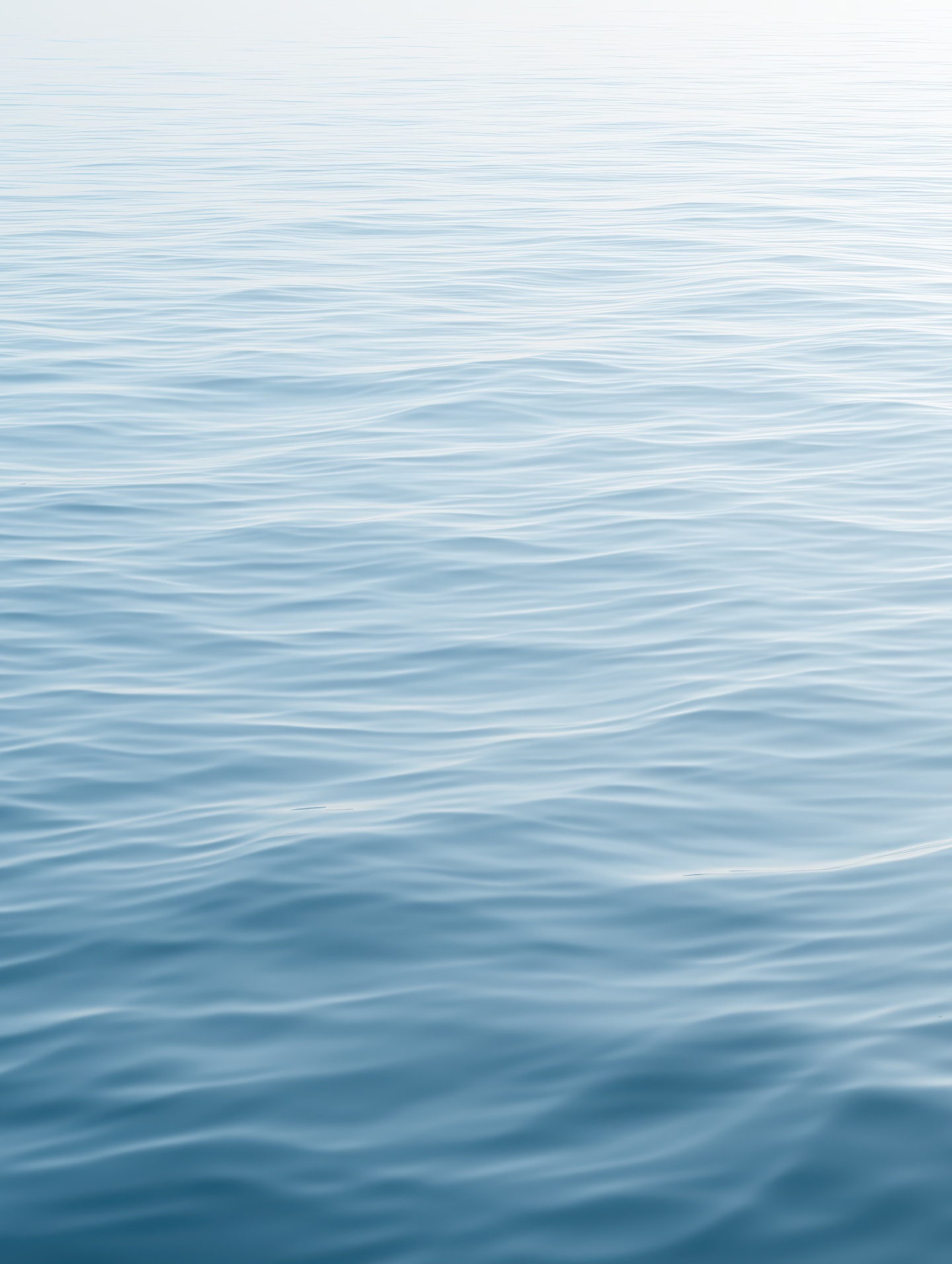 Minimalist Blue Ocean Horizon
